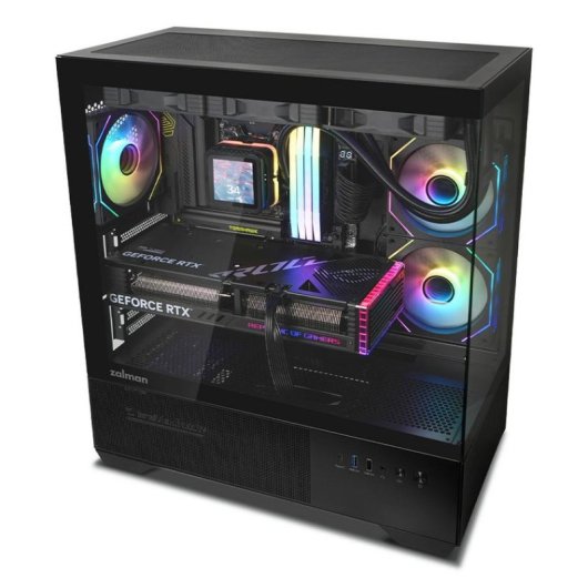 Case Midi Tower Zalman CHRONIX BLACK Multi