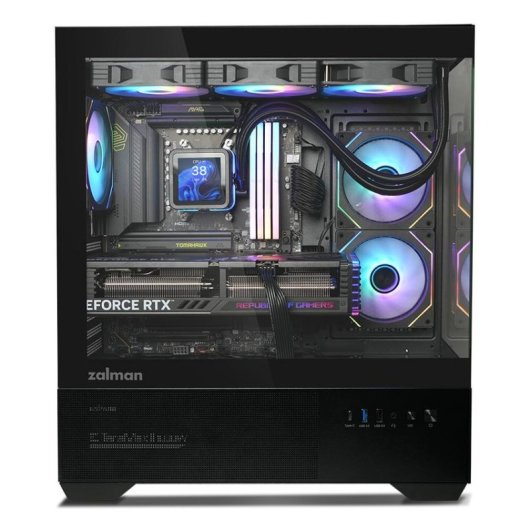 Case Midi Tower Zalman CHRONIX BLACK Multi