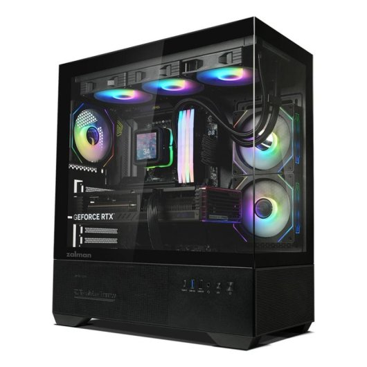 Case Midi Tower Zalman CHRONIX BLACK Multi