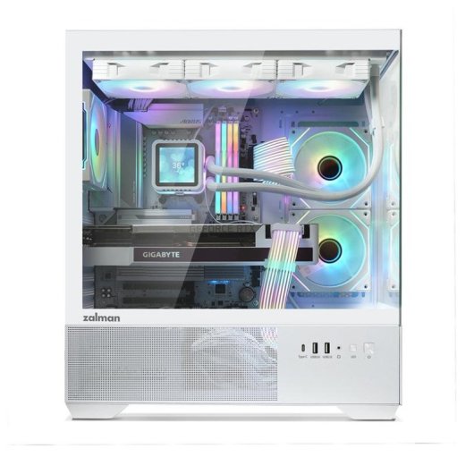 Case PC Zalman CHRONIX WHITE Midi Tower Bianco ATX