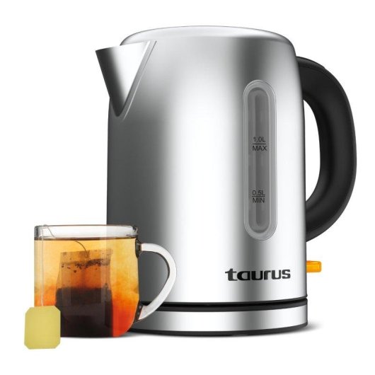 Hervidor Eléctrico Taurus Selene Compact 2400W 1L Base Giratoria 360º