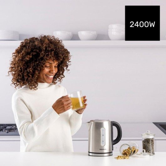 Hervidor Eléctrico Taurus Selene Compact 2400W 1L Base Giratoria 360º