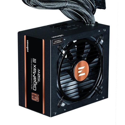 Source d'Alimentation Zalman GigaMax III 750W 80 PLUS Bronze semi-modulaire