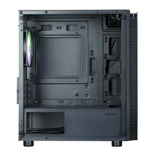 Case PC Zalman T4 PLUS Mini Tower Nero micro ATX Mini-ITX Vetro Temprato Gaming