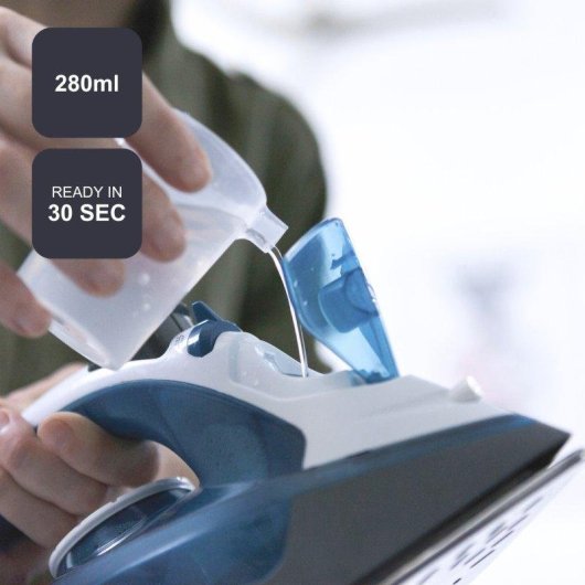 Plancha de Vapor Black+Decker 2200W Golpe Vapor 120g/min Antical