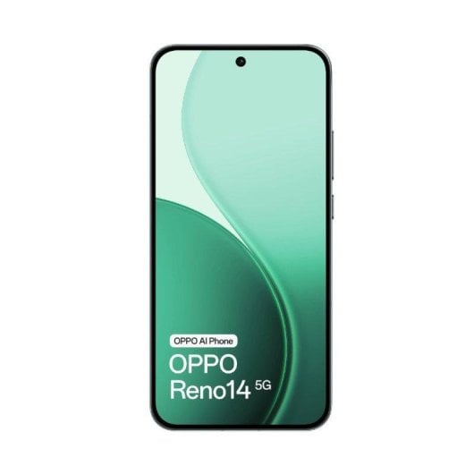 OPPO Reno14 5G 12 Go 6,59" 512 Go Vert Lumineux AMOLED