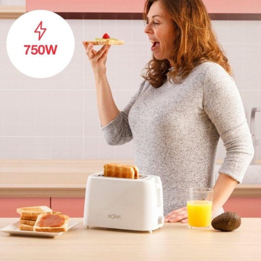 Tostador Solac Mini Buon Giorno 750W 2 Ranuras
