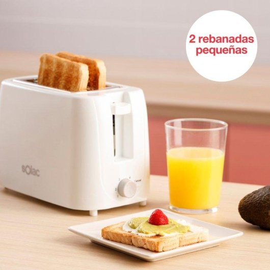 Tostador Solac Mini Buon Giorno 750W 2 Ranuras