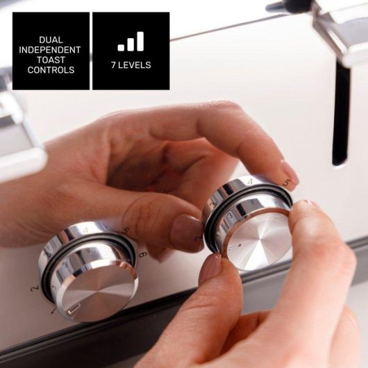 Tostador Taurus Vintage Four 1900W 4 Ranuras 7 Niveles