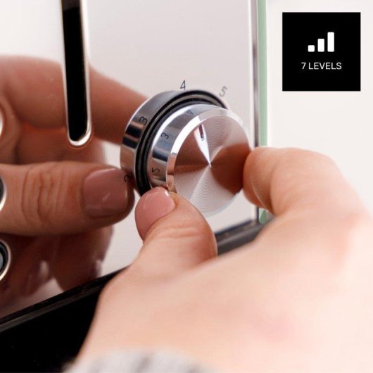 Tostadora Taurus Vintage Ii Olive 950W 2 Ranuras Cortas