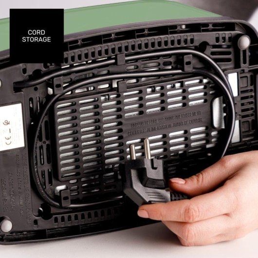 Tostadora Taurus Vintage Ii Olive 950W 2 Ranuras Cortas