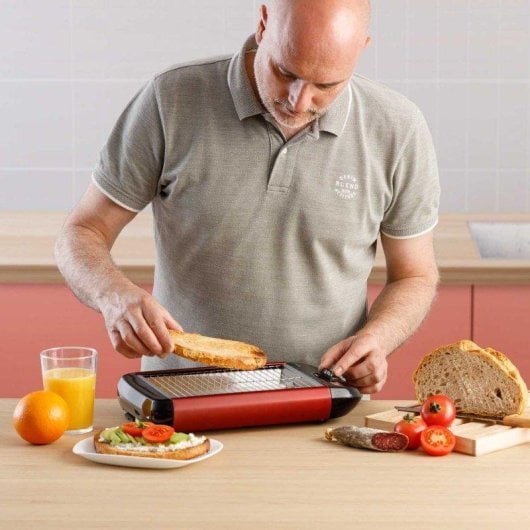 Tostadora Solac TC5309 Stillo 3 700W 3 elementos cuarzo 24,5x18,5cm 12 niveles