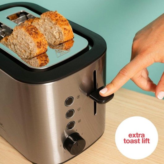 Tostador Solac Buon Giorno Mini Inox 870W 2 rebanadas