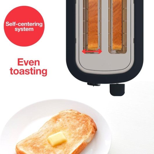 Tostador Solac Buon Giorno Mini Inox 870W 2 rebanadas