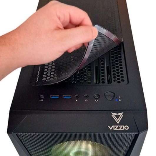 Desktop PC Vizzio Silver R AMD Ryzen 5 5500 16GB 1TB SSD RTX 3050 Windows 11