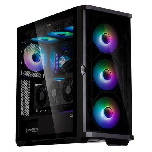Case Zalman Z10 DUO Nero ATX Vetro Temprato