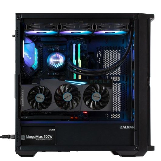 Case Zalman Z10 DUO Nero ATX Vetro Temprato