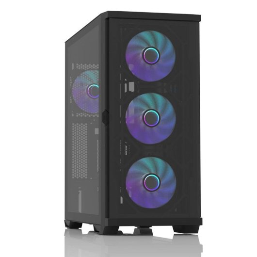 Case Zalman Z10 DUO Nero ATX Vetro Temprato