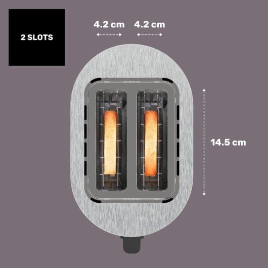 Tostadora Taurus Mytoast II Legend 900W 2 ranuras 7 niveles