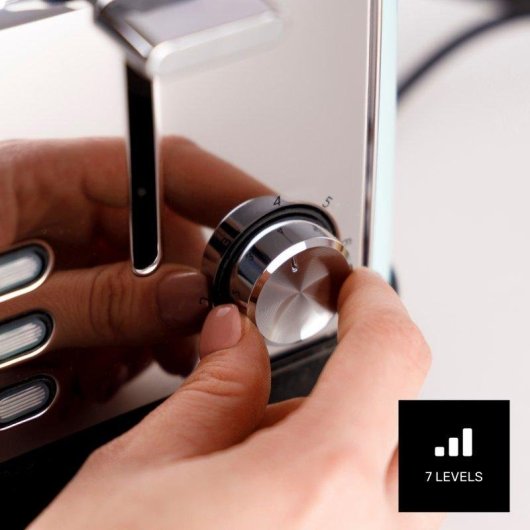 Tostadora Taurus Vintage II Mint 950W 2 ranuras 7 niveles