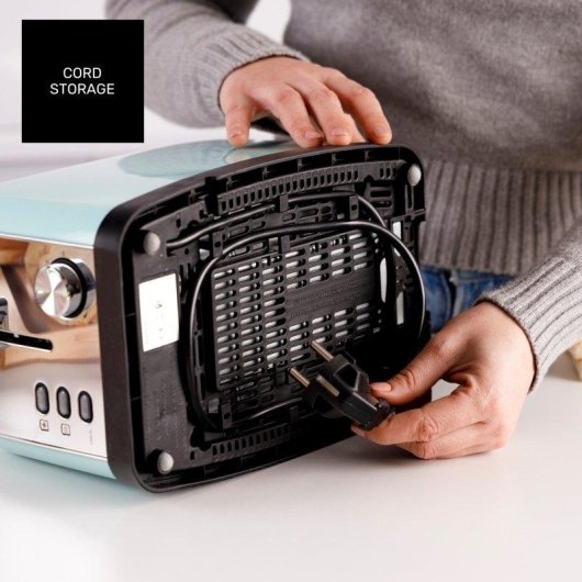 Tostadora Taurus Vintage II Mint 950W 2 ranuras 7 niveles