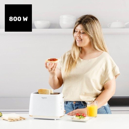 Tostador Taurus Fusion Crunch 2 Ranuras 7 Niveles 800W