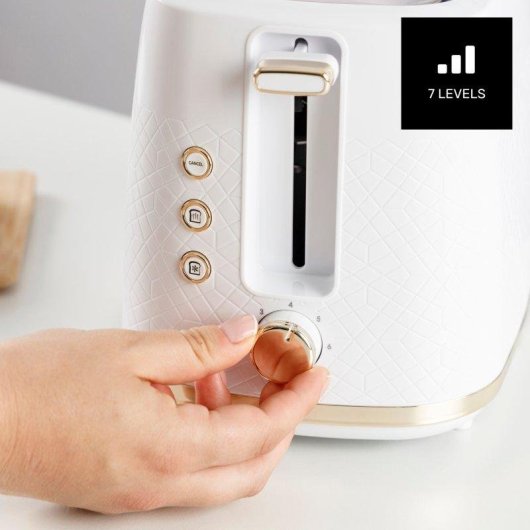 Tostador Taurus Fusion Crunch 2 Ranuras 7 Niveles 800W