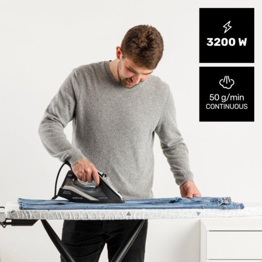 Plancha de Vapor Taurus Geyser Eco 3200, 3200W, Golpe Vapor 220 g/min
