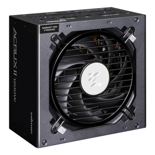 Fuente de Alimentación Zalman ACRUX II 1200W Certificación 80 PLUS Platinum modular