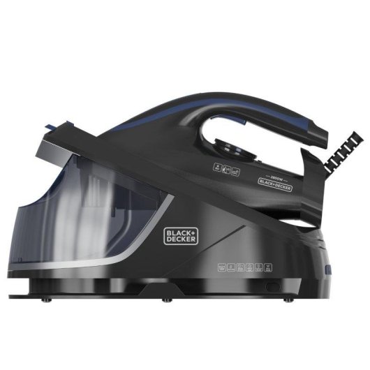 Centro de planchado Black & Decker BXSS2800E 2800W 1.5L Golpe Vapor 400g/min