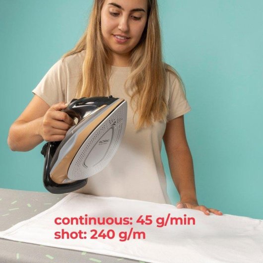 Plancha de Vapor Solac PV2033 Shine 3200W 240g/min