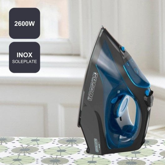 Plancha de Vapor Black+Decker BXIR2605E 2600W Vapor Continuo 170g/min