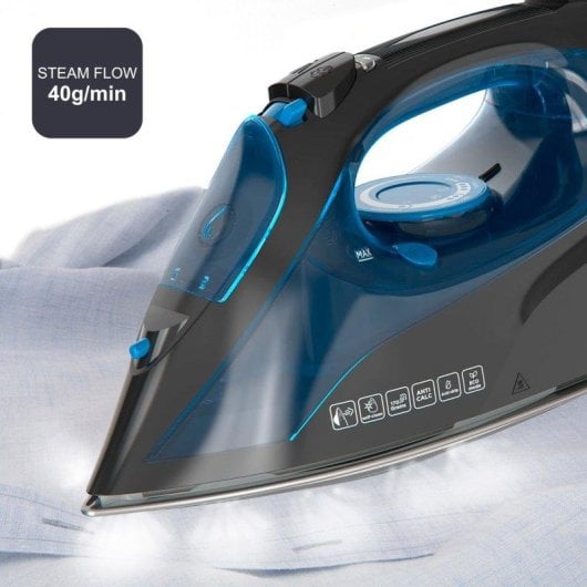 Plancha de Vapor Black+Decker BXIR2605E 2600W Vapor Continuo 170g/min