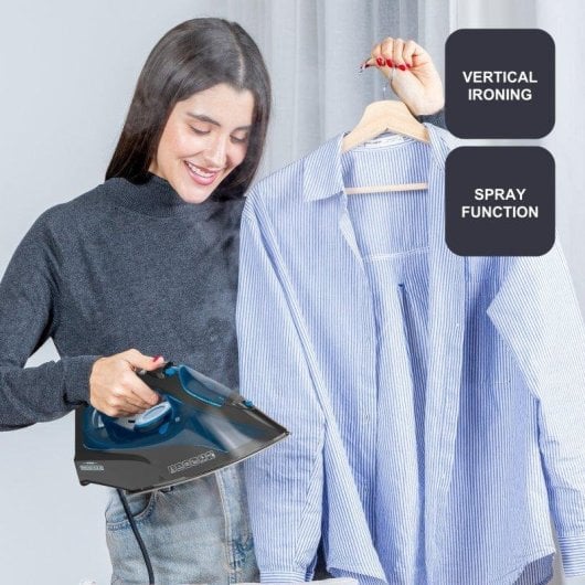 Plancha de Vapor Black+Decker BXIR2605E 2600W Vapor Continuo 170g/min