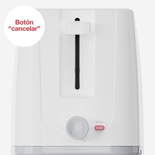 Tostador Solac Buon Giorno 800W Ranura Larga 6 Niveles