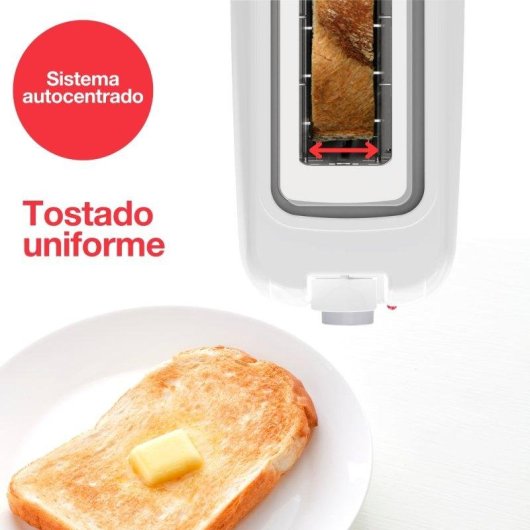 Tostador Solac Buon Giorno 800W Ranura Larga 6 Niveles