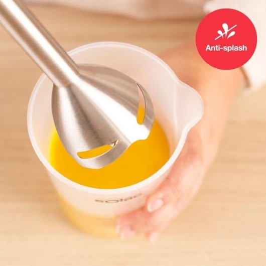 Batidora de Mano Solac Pro Chef 1501 1500W 4 Cuchillas Inox Turbo