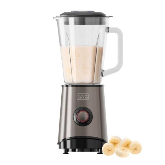 Batidora de Vaso Black & Decker 800W Jarra 1.5L 4 Cuchillas