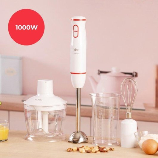 Batidora de Mano Solac Mixo 1000 Chef 1000W 2 Velocidades Turbo