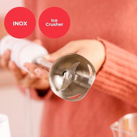 Batidora de Mano Solac Mixo 1000 Chef 1000W 2 Velocidades Turbo