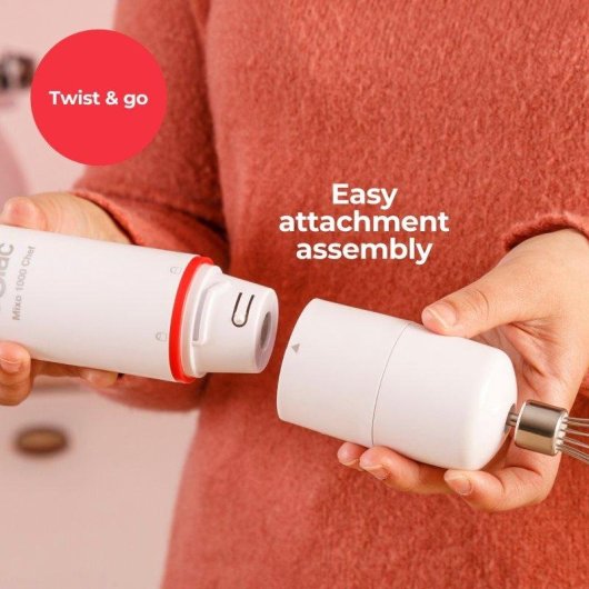 Batidora de Mano Solac Mixo 1000 Chef 1000W 2 Velocidades Turbo