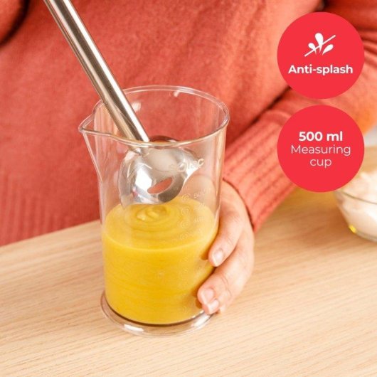 Batidora de Mano Solac Mixo 1000 Chef 1000W 2 Velocidades Turbo