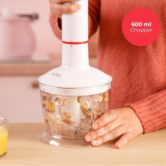 Batidora de Mano Solac Mixo 1000 Chef 1000W 2 Velocidades Turbo