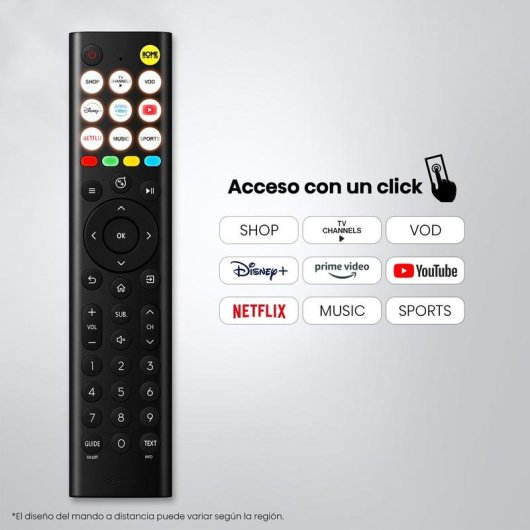 TV Hisense QLED 40A5S 40" Full HD 60Hz Smart TV HomeOS HDR10 HLG Subwoofer