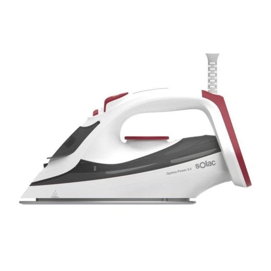 Plancha Solac Optima Power 3.4 Suela Cerámica Bi-Flow Vapor Continuo