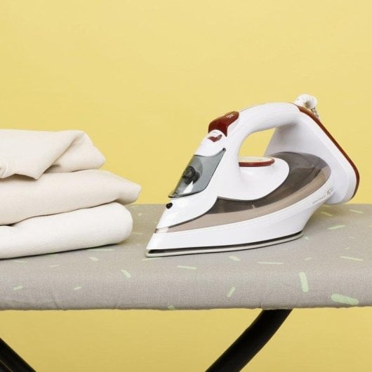 Plancha Solac Optima Power 3.4 Suela Cerámica Bi-Flow Vapor Continuo