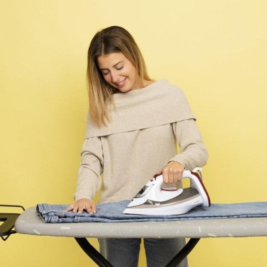 Plancha Solac Optima Power 3.4 Suela Cerámica Bi-Flow Vapor Continuo