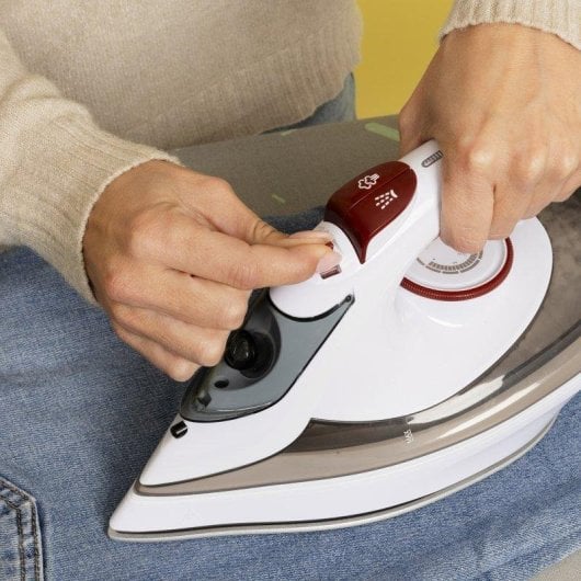 Plancha Solac Optima Power 3.4 Suela Cerámica Bi-Flow Vapor Continuo