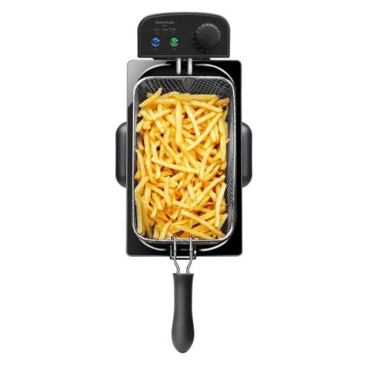 Freidora Taurus Fry3 3L 2000W con Termostato Regulable y Resistencia Sumergida
