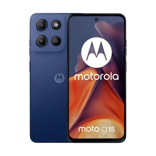 Motorola Moto G15 4G 8GB 256GB 6.72" Marineblau